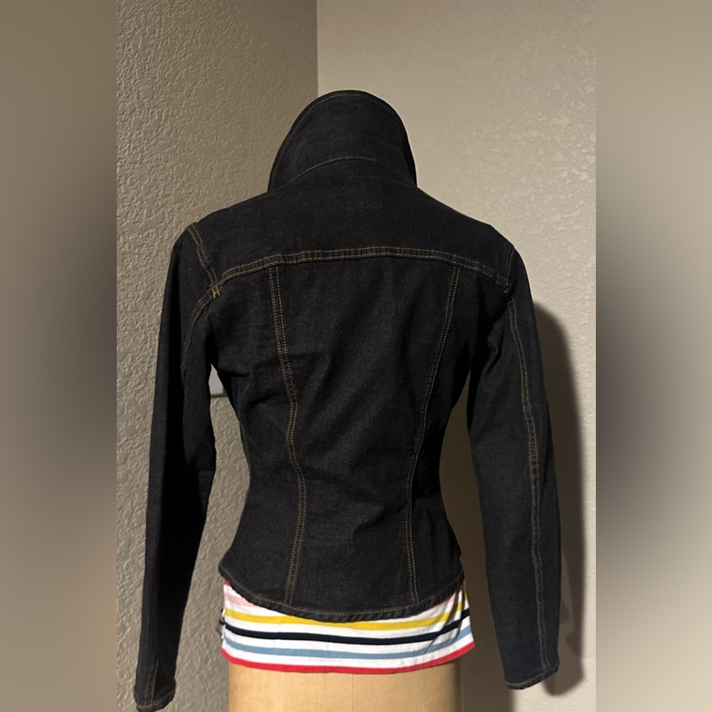 Faconnable Dark Denim Jean Jacket - Picture 5 of 8